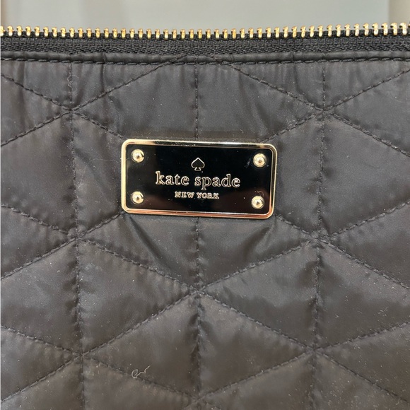 Kate Spade Black Quilted Tote - Picture 2 of 5